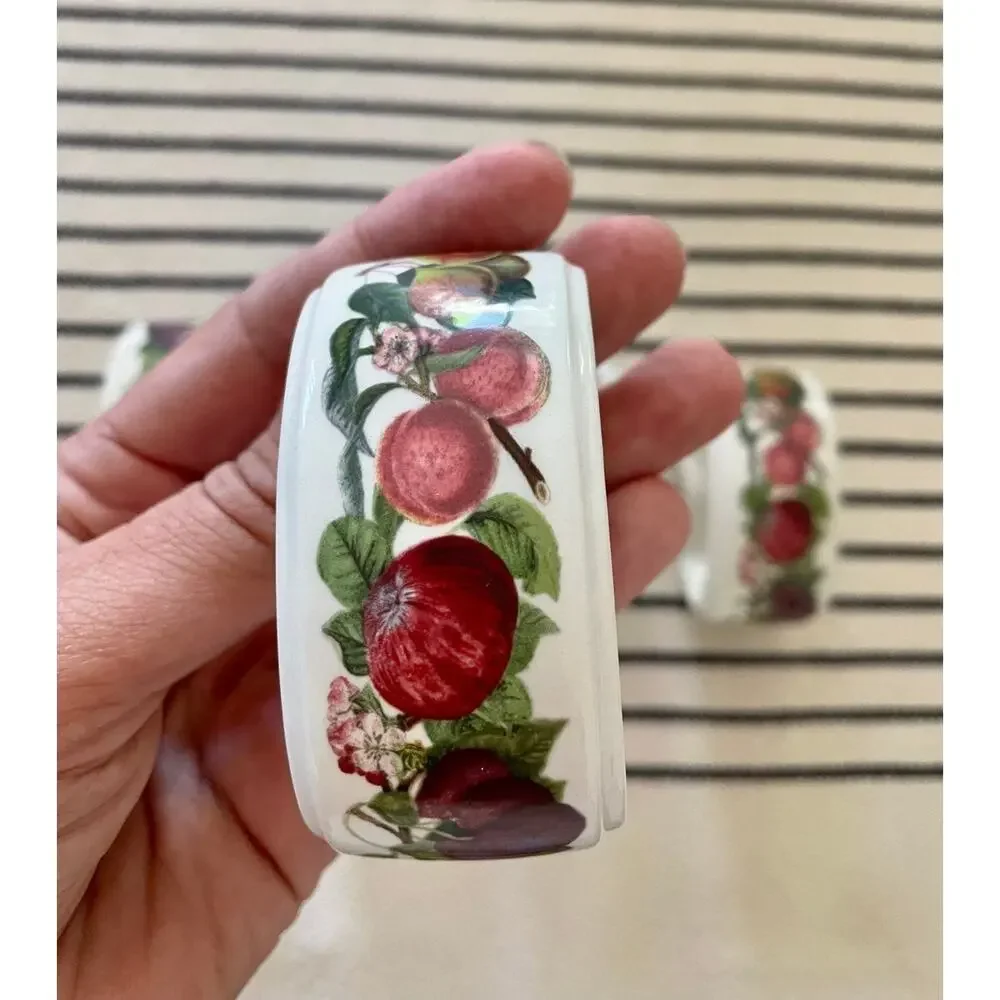 Portmeirion Pomona Napkin Rings Set/5